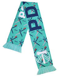 Custom sales knit scarves