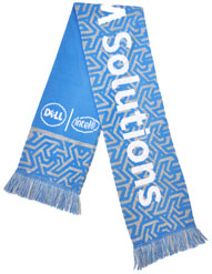 Custom sales knit scarves